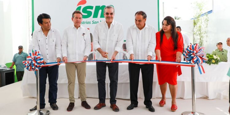 Presidente Abinader participa ampliación planta de producción de Industrias San Miguel en Santiago Rodríguez