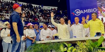 Más Cambio realiza gran acto de juramentación en la Capital