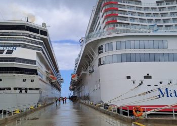 Unos 17 mil 425 cruceristas llegan a suelo dominicano por cuatro puertos del país