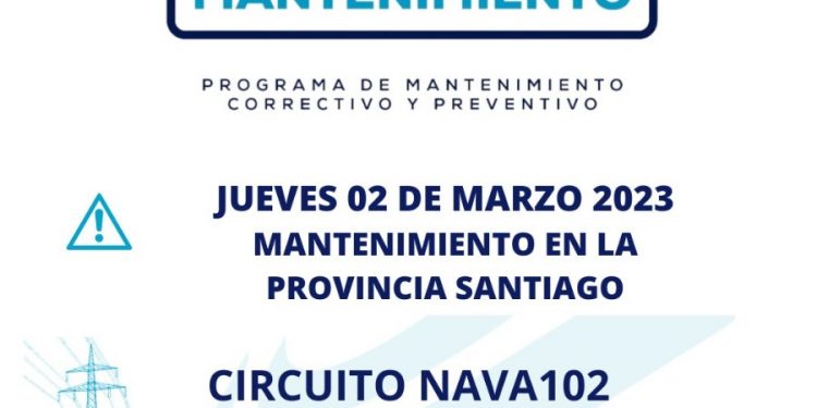 Edenorte anuncia interrupción por mantenimientos en Puerto Plata