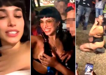 Vende sexo virtual, convocó a sus fans en un parque y sorteó tres cupos para una noche de lujuria con transmisión en vivo