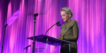 Sharon Stone confesó que perdió la mitad de su fortuna tras el colapso de los bancos en Estados Unidos