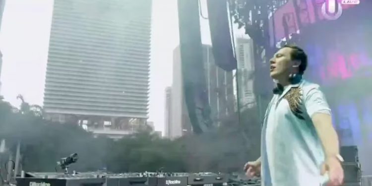 Tiësto hizo delirar a todos con el tema de Bizarrap y Quevedo en el Ultra Miami