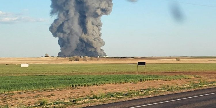 Explosión e incendio matan a 18.000 cabezas de ganado en Texas