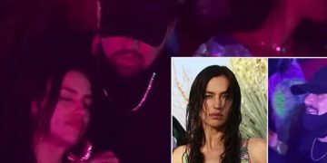 Leonardo Di Caprio fue captado en Coachella con la ex novia de Bradley Cooper