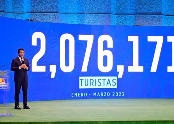RD rompe récord de llegada turistas en primer trimestre 2023 con más de 2 millones