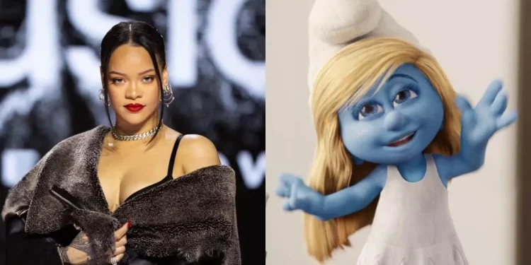 Rihanna será la voz de “Pitufina” en una nueva entrega de “Los Pitufos”