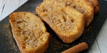 Torrijas saludables