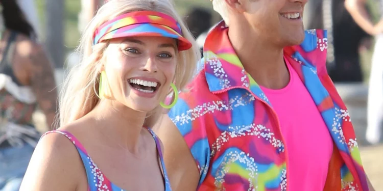 Margot Robbie y Ryan Gosling son muy Ken y Barbie