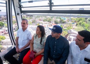 Presidente Abinader inaugura en Los Alcarrizos el teleférico más moderno por su velocidad y potencia