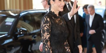 Presidente Abinader y primera dama asisten a recepción ofrecida por los Reyes Inglaterra
