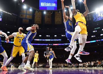 Los Ángeles Lakers son finalistas del Oeste, tras vencer 122-101 a Golden State Warriors