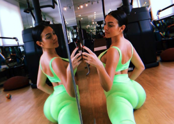 Georgina Rodríguez bailando bachata en Instagram