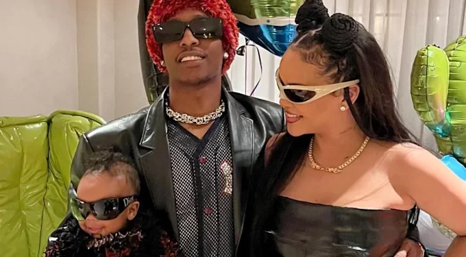 Rihanna y A$AP Rocky celebran el cumple de su hijo