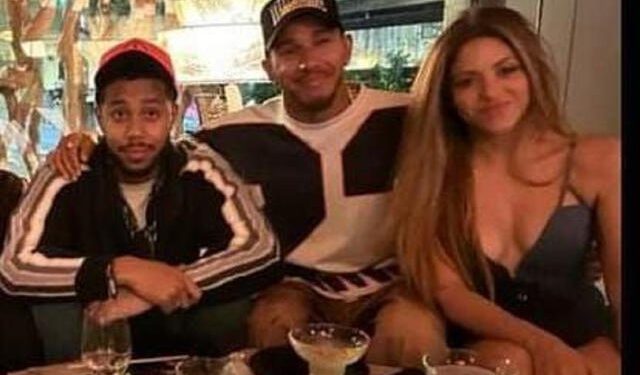 Se confirman los primeros besos en público de Shakira y Hamilton
