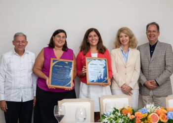 BANFONDESA y FONDESA ofrecieron almuerzo en honor a Jefas de Delegación de la Unión Europea en RD