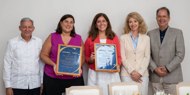 BANFONDESA y FONDESA ofrecieron almuerzo en honor a Jefas de Delegación de la Unión Europea en RD