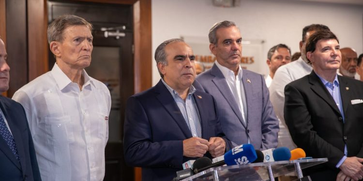 Empresarios Celso Juan Marranzini y Julio Virgilio Brache valoran iniciativa del mandatario por acercamiento entre RD y Guyana