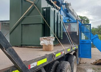 Coraasan restablece servicio de agua en Sajoma tras sustituir banco de transformadores