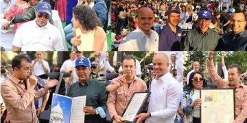 Dominicanos celebran en el Alto Manhattan “Día del Padre en EUA” junto al alcalde Adams