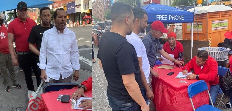 Filial PRSC-NY inicia con éxito inscripciones nuevos votantes
