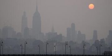 NY mantuvo alerta sobre baja calidad del aire hasta la noche de este jueves
