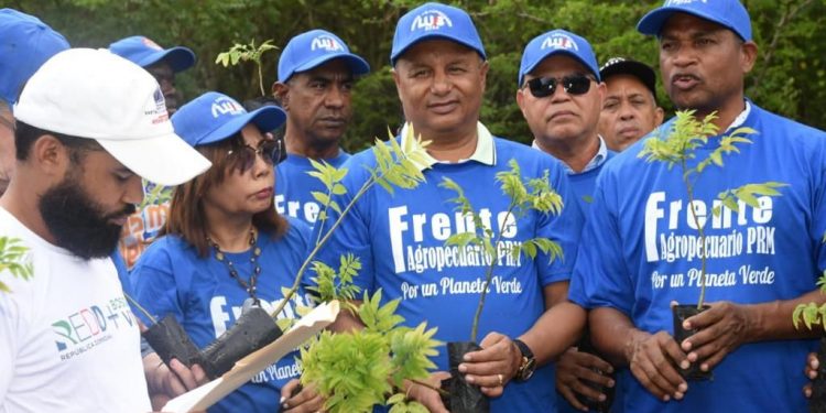 Frente Agropecuario del PRM apoya Plan de reforestación del presidente Abinader