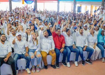 Juventud del PRM juramenta a cientos de jóvenes en la provincia San José de Ocoa
