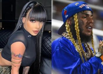 Tekashi llevó a Yailin a conocer Disney y luego compartieron un video desde la cama