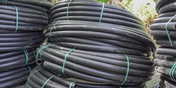 PROMEGAN dona 3000 metros de tuberías en Gualete, Puerto Plata
