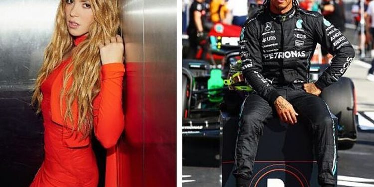 Esta sería la prueba de que Hamilton «se coló» en el estudio con Shakira
