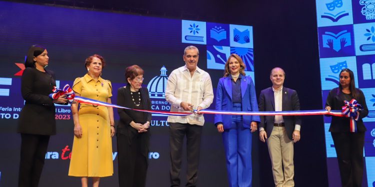Presidente Abinader inaugura la XXV Feria Internacional del Libro Santo Domingo 2023