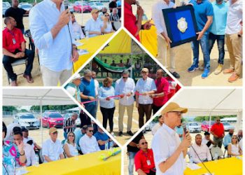 El Grupo Núñez dona un play de softbol y un parque comunitario en Las Lavas de Villa González