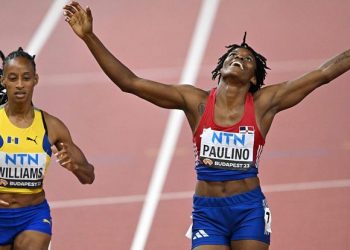 Marileidy Paulino se hace con el oro mundialista y con el récord nacional de su país