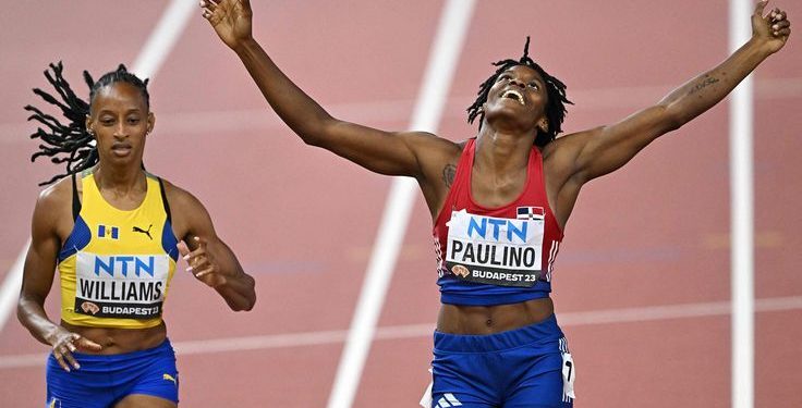 Marileidy Paulino se hace con el oro mundialista y con el récord nacional de su país