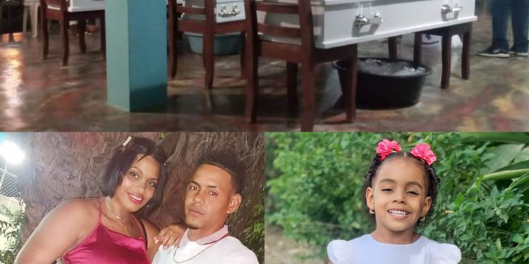 Muere pareja de esposos y su hija en choque de motocicleta y camión en Las Canas de Imbert