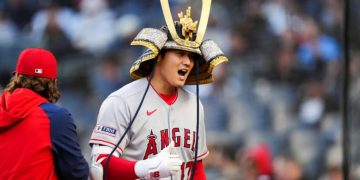 ¡Grand Salami! Ohtani empata el liderato de jonrón de la MLB a 43