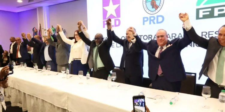 PLD-FP-PRD pactan alianza en lo presidencial, congresual y municipal