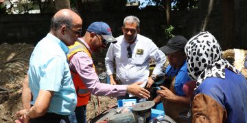 Avanzan de acuerdo al cronograma trabajos de conexión tubería de impulsión en Bella Vista