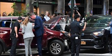 Un vehículo que escapaba de la policía atropelló a 10 personas en el centro de Manhattan