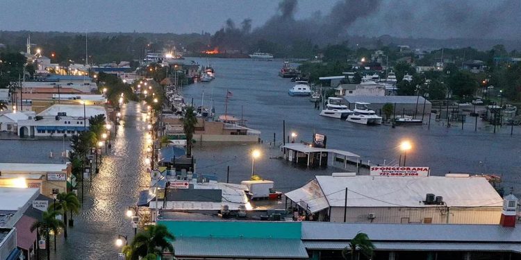 El huracán Idalia atraviesa Florida: los incendios se suman a los destrozos y las inundaciones en el norte de la península