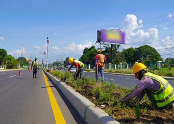 Avanzan los trabajos de la Autopista Duarte, entrada a Santiago de los Caballeros
