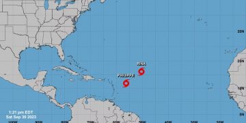 Tormentas Philippe y Rina ponen en alerta al Caribe
