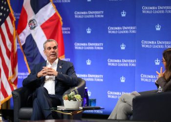 Presidente Abinader reitera ante estudiantes de la universidad de Columbia que la Seguridad de todos los dominicanos esta por encima de todo