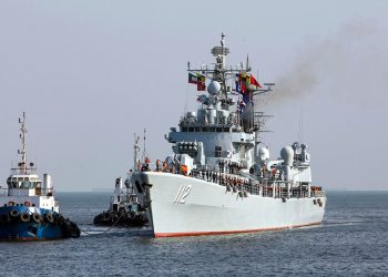 Buques de guerra chinos patrullan en Oriente Medio
