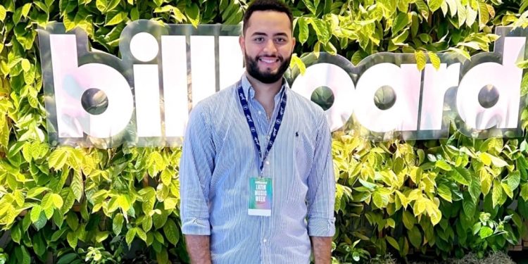 José Guillermo Saleta en los Billboard Latin Music Week en Miami
