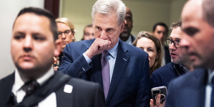 Kevin McCarthy fue destituido como presidente de la Cámara de Representantes en EEUU