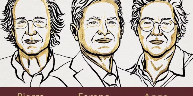 El Nobel de Física fue otorgado a tres científicos por sus avances en el estudio de los electrones