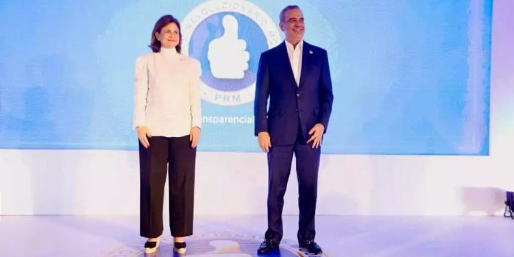 Abinader anuncia Raquel Peña repetirá como su candidata a la Vicepresidencia