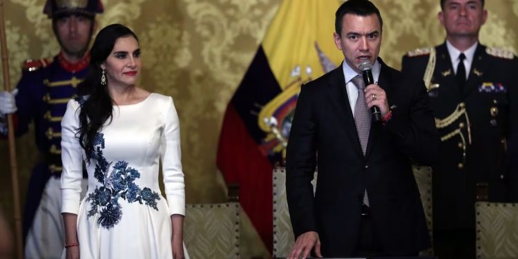 Daniel Noboa asume la presidencia de Ecuador: “No soy un anti nada”